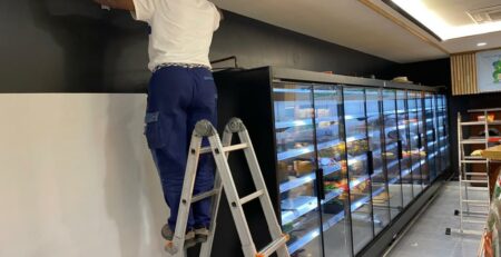 refrigeration magasin alimentation coreen paris